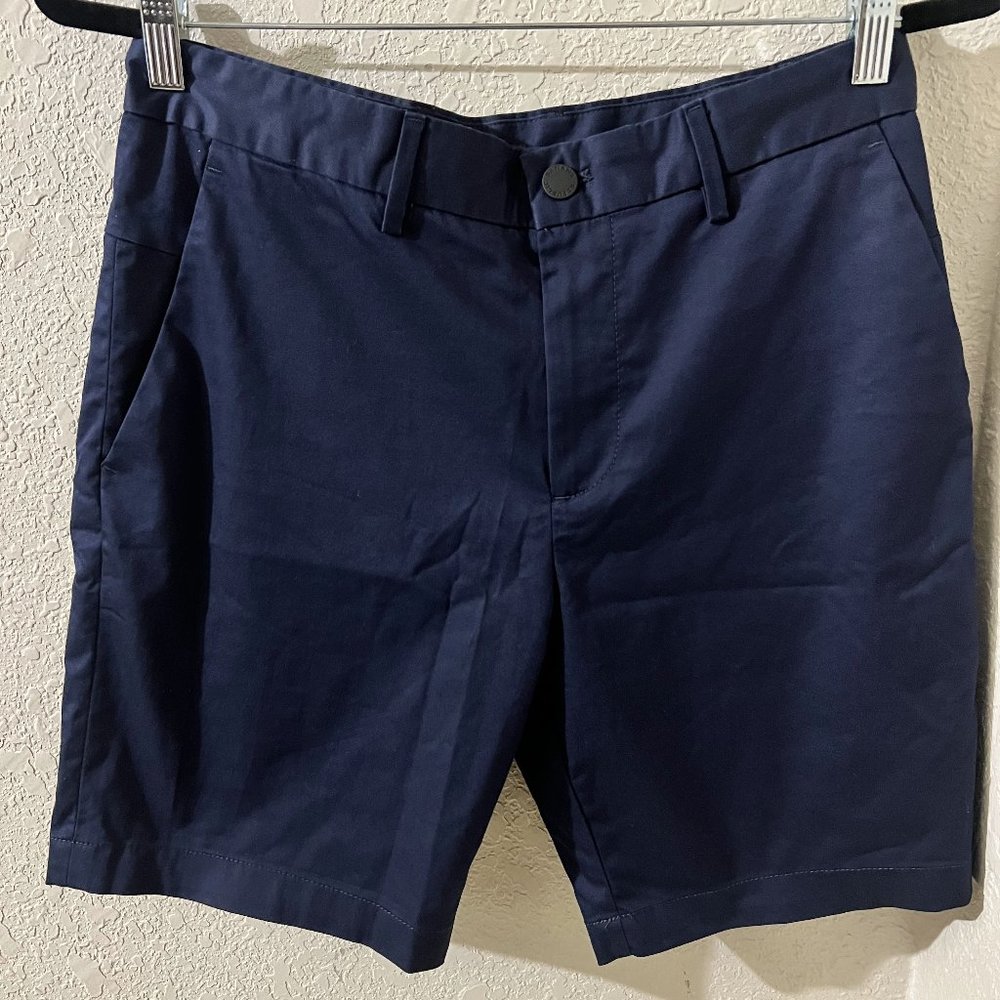 EUC Banana Republic Aiden Slim Shorts Size 30 Navy Blue